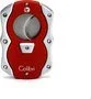 Colibri 'Cut' Cigar Guillotine Red/Silver slika> 2