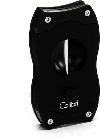 Crni rezač za cigare Colibri V-Cut
