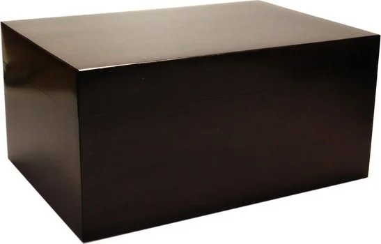 Crni matirani humidor od bambusa 100