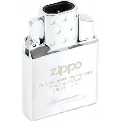 Zippo upaljač s dvostrukim plamenom i umetkom butanski