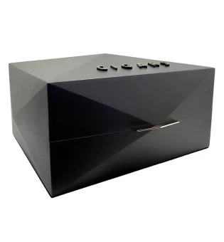 Humidor Gentili Prisma "Cigars" crni