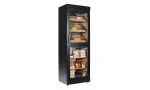 Crni elektronski ormar za cigare i humidor adorini Roma slika 2