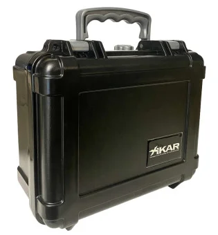 Xikar putni humidor, plastični crni za 20 cigara (225XI)