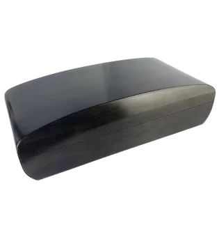 Crni konveksni humidor od bambusa s premazom 80