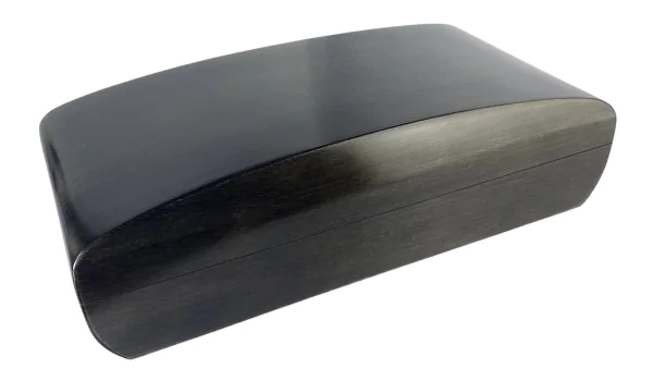 Crni konveksni humidor od bambusa s premazom 80