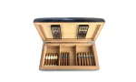 Crni konveksni humidor od bambusa s premazom 80 slika 3