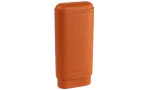 adorini tabakera prava koža 2-3 cigare Crocus Orange