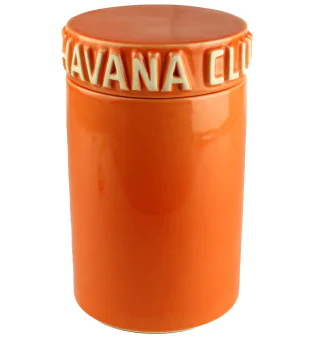 Havana Club posuda za cigare Tinaja narančasta