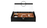 Set cilindričnih brava za humidor, srebrni slika 6