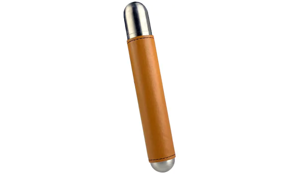 adorini Satin Steel Case Single sa smeđom kožom slika 6