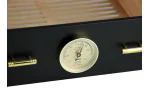 Ladica za adorini Humidor Chianti srednje crna s rupom za higrometar slika 7