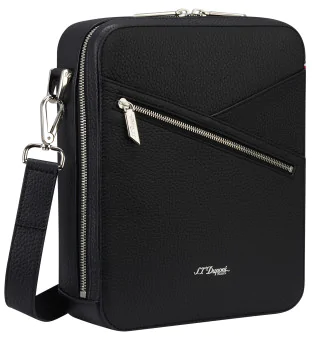 S. T. Dupont Neo Capsule torba za cigare preko ramena crna 141003