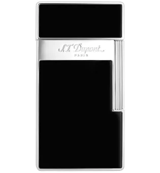S. T. Dupont Biggy upaljač crni lakirani kromirani 025001