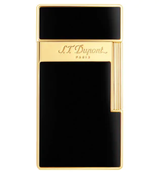 S. T. Dupont Biggy upaljač lakirani crno-zlatni 025002