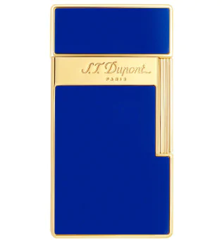 S. T. Dupont Biggy upaljač lakirani plavo-zlatni 025005
