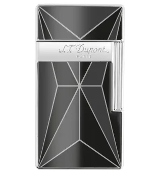 S. T. Dupont Biggy upaljač Fire X crni kromirani 025070