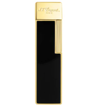 S. T. Dupont Twiggy upaljač crni i lakirani zlatni 030002