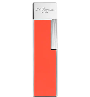 S. T. Dupont Twiggy upaljač koraljnocrveni lakirani kromirani 030011