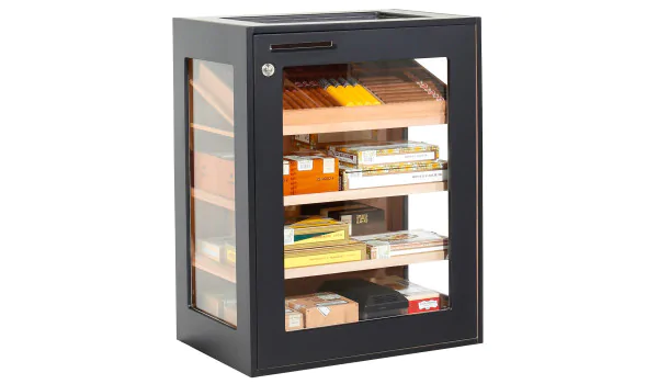 Crni ormarić za humidor adorini Salina