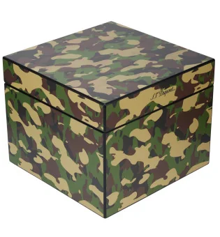 S. T. Dupont kockasti humidor maskirne boje 001317