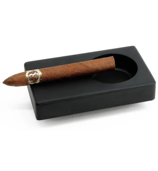 BigSmoke drvena pepeljara za 1 cigaru crna