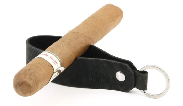 adorini držač za cigare i lule na privjesku za ključeve kožnati crni ograničeno izdanje