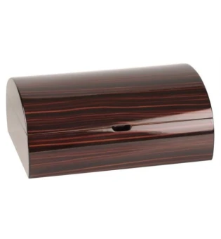 Humidor s uzorkom ebanovine sjajni 50 cigara