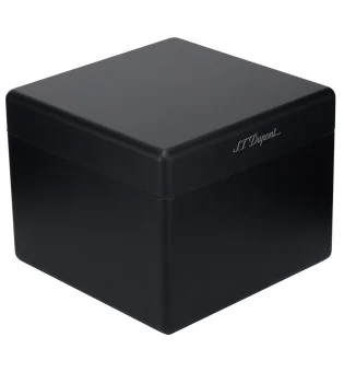 S. T. Dupont kockasti humidor crni 001316