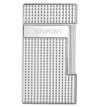 S. T. Dupont Slimmy upaljač s dijamantnim glavama kromirani 028120