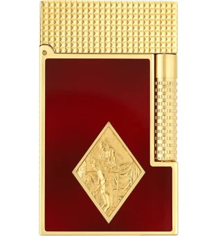 S. T. Dupont Le Grand upaljač Romeo y Julieta žuto zlato C23050CL