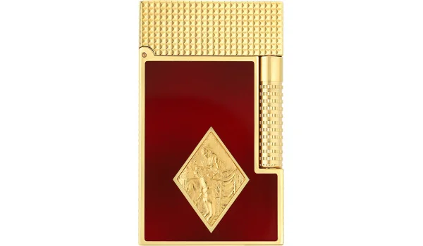 S. T. Dupont Le Grand upaljač Romeo y Julieta žuto zlato C23050CL