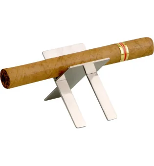Klupica za cigare metalna kromirana velika