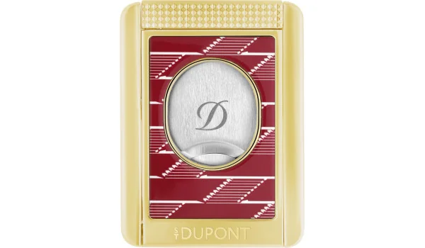 S. T. Dupont rezač i stalak za cigare s monogramom 1872 bordo 003478
