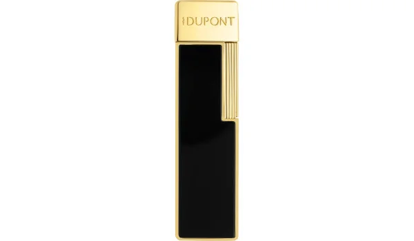 S. T. Dupont Twiggy upaljač crno-zlatni lakirani 030112