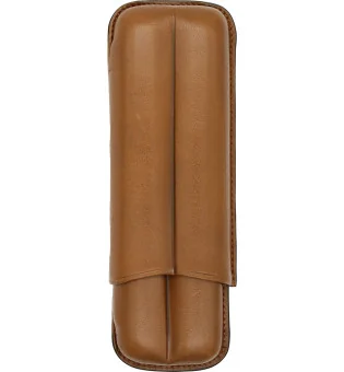 Dvostruka futrola od kozje kože Martin Wess Havane za Robustose 490