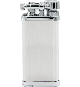 IM Corona upaljač za lule Old Boy kromirani s prugama