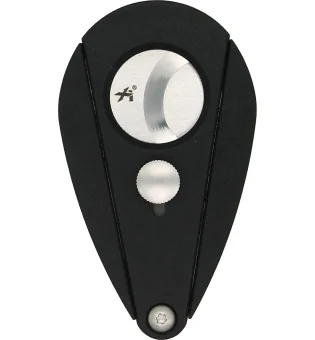 Crni rezač s dvostrukom oštricom Xikar 2 Xi2