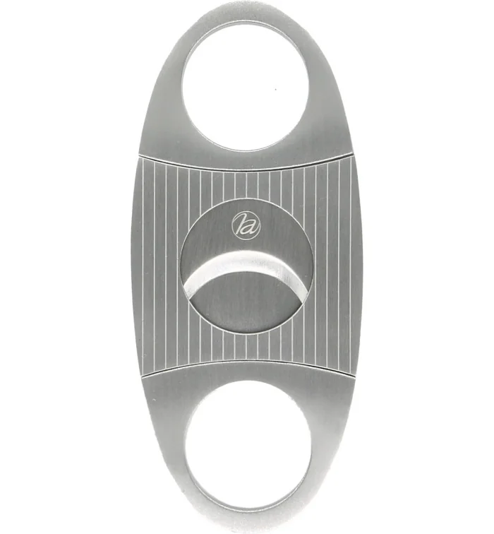 Glatki kromirani prugasti rezač za cigare Day slika 2