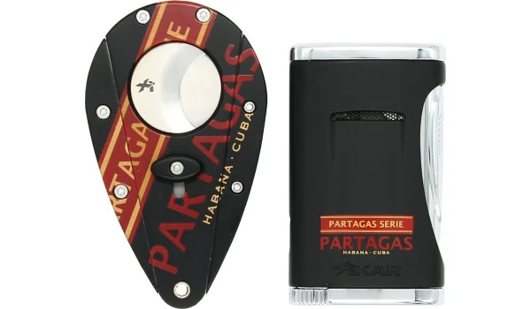 Set rezača i upaljača Partagas serija Xikar 2017 slika 4