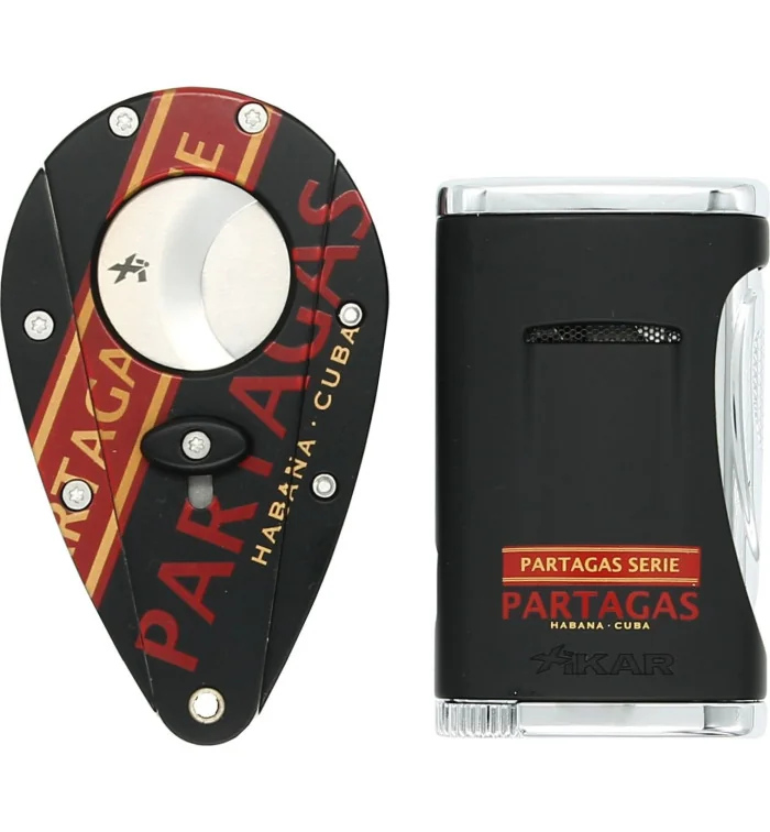 Set rezača i upaljača Partagas serija Xikar 2017 slika 4