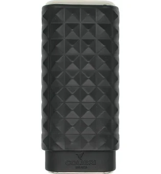 Colibri futrola za cigare Quasar crna i kromirana