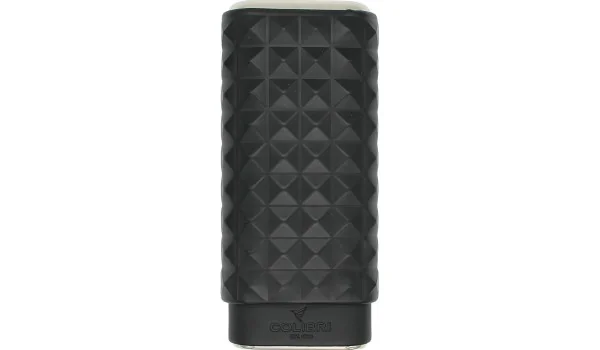 Colibri futrola za cigare Quasar crna i kromirana