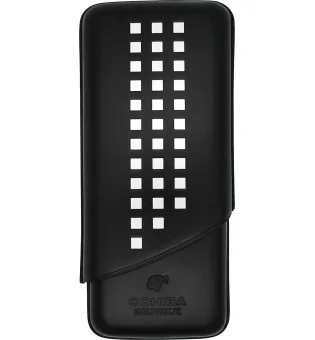 Cohiba Behike trostruka kožnata futrola za cigare crna