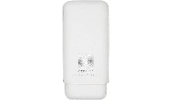 Cohiba Atmosphere kožnata futrola za cigare bijelo-srebrna