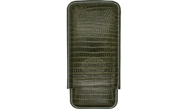 Hoyo de Monterrey kožnata futrola za cigare zelena 3 komada