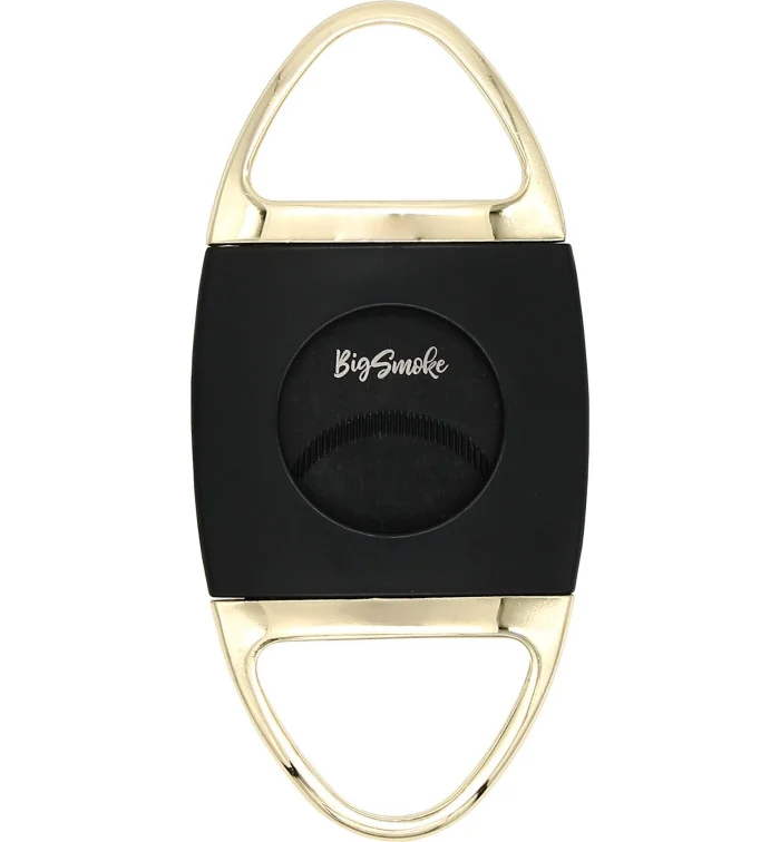 BigSmoke rezač crno-zlatni, nazubljene crne oštrice slika 3