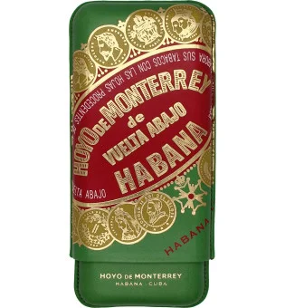 Hoyo de Monterrey kožnata futrola za 3 cigare