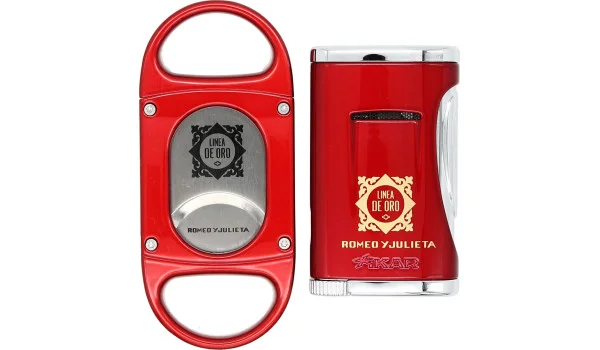 Xikar Romeo y Julieta set rezača za cigare i upaljača Linea De Oro