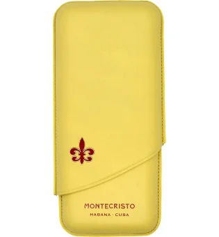 Montecristo žuta futrola za 3 cigare