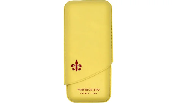 Montecristo žuta futrola za 3 cigare